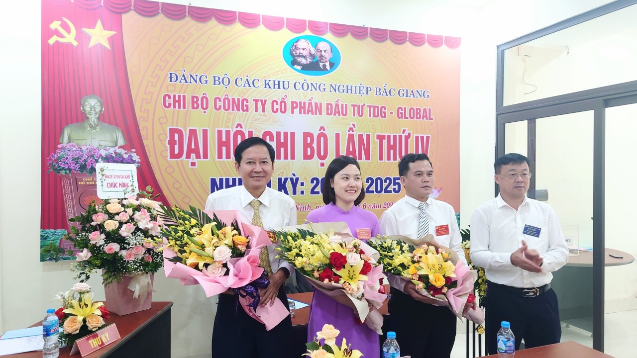 Chi bộ Công ty Cổ phần TDG Global tổ chức Đại hội chi bộ lần thứ IV