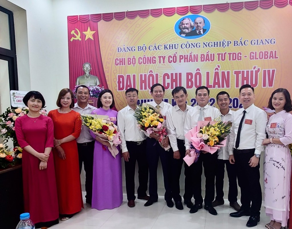 Chi bộ Công ty Cổ phần TDG Global tổ chức Đại hội chi bộ lần thứ IV