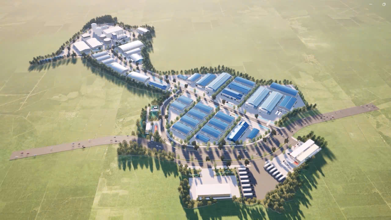 Công tác thi công Cụm công nghiệp Bắc Sơn 2